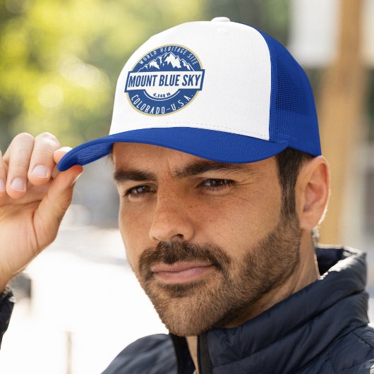 Casquette Mount Blue Sky Colorado Elev 4348 m