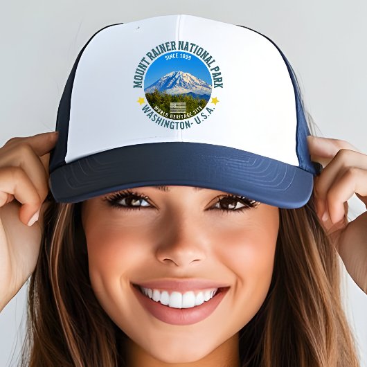 Casquette Mount Rainier National Park Hat – Washington
