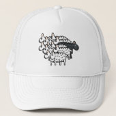 Casquette Mouton noir (Devant)
