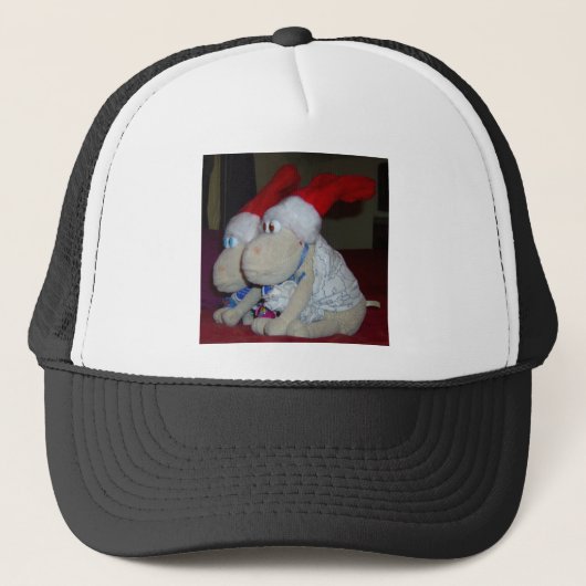 Casquette Moutons de Noël (Devant)