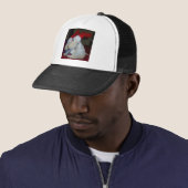Casquette Moutons de Noël (En situation)