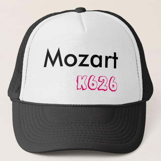 Casquette Mozart, k626 (Devant)