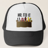 CASQUETTE MR. FIX-IT, TOOLBELT AND TOOLS (Devant)