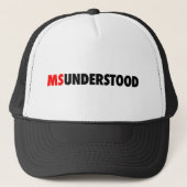 CASQUETTE MSUNDERSTOOD (Devant)