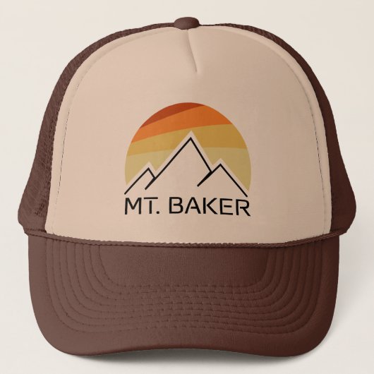 Casquette Mt. Baker Retro (Devant)
