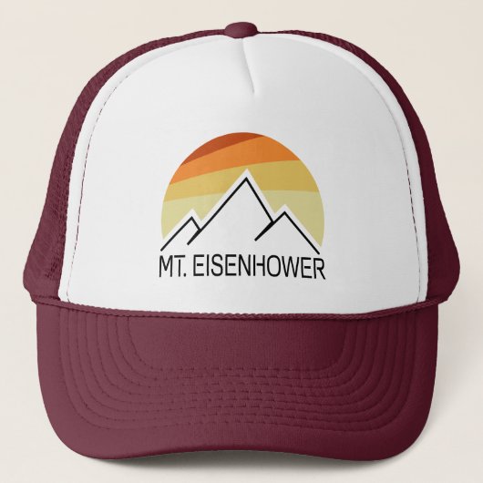 Casquette Mt. Eisenhower New Hampshire Retro (Devant)