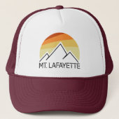 Casquette Mt. Lafayette New Hampshire Retro (Devant)