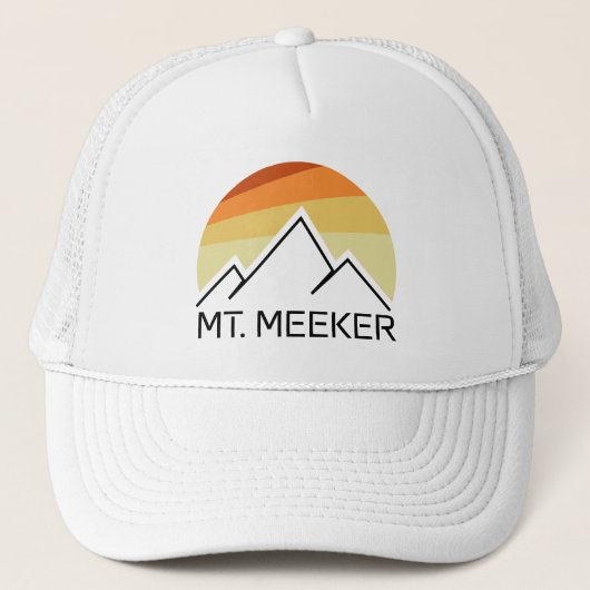 Casquette Mt. Meeker Colorado Retro (Devant)