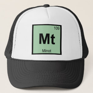 Casquette Mt - Minot Dakota du Nord Chimie Tableau périodiqu