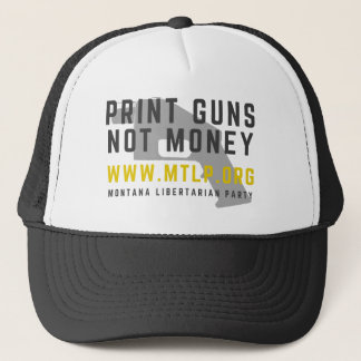Casquette MTLP Imprimer Les Armes Pas De Trucker D'Argent Ch