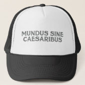 Casquette Mundus Sine Caesaribus (Devant)