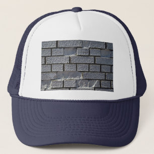 Casquette Mur de briques blanc