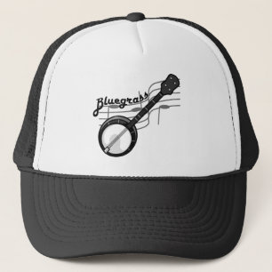 Casquette Musique Bluegrass avec banjo