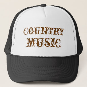 Casquette musique country