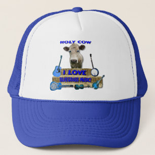 CASQUETTE MUSIQUE DE BLUEGRASS SAINTE D'AMOUR DE LA VACHE I