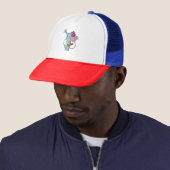 Casquette Musique d'écouteur éléphant (En situation)