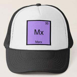 Casquette Mx - Marx Funny Élément Symbole de chimie T-shirt