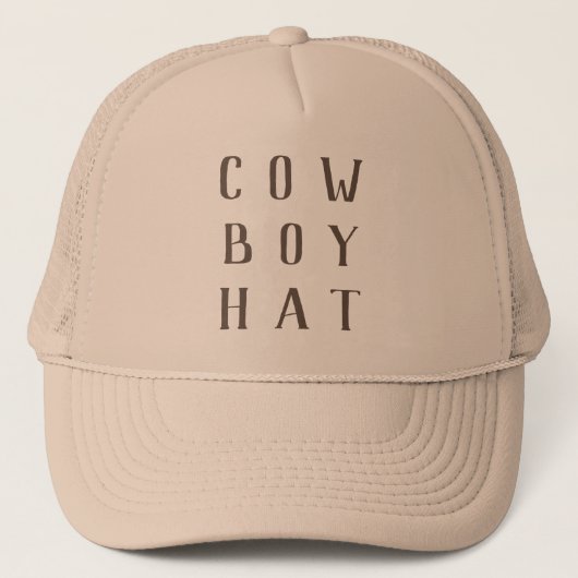 Casquette My First Rodeo Western Birthday Cowboy Party Hat (Devant)