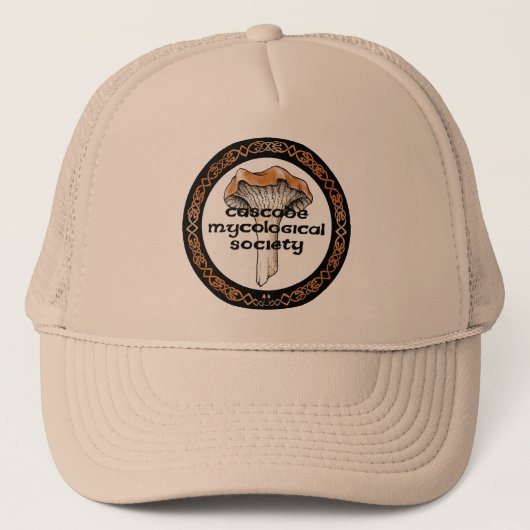Casquette mycologique de logo de société de (Devant)