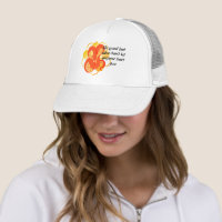 Casquette Mystic Red Snake & Golden Flower Trucker