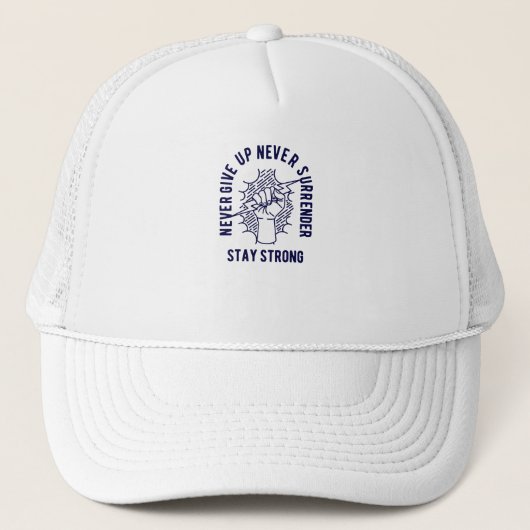 Casquette N'abandonne jamais (Devant)