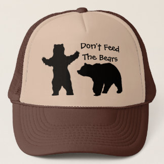Casquette N'alimentez pas les ours