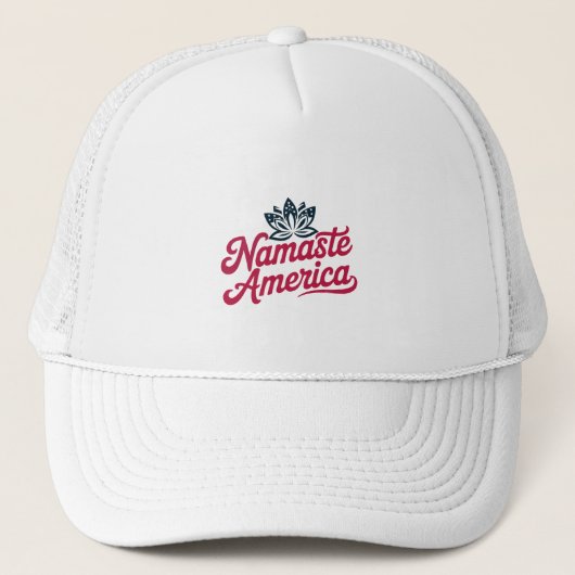 Casquette Namaste America Yoga Patriotic (Devant)
