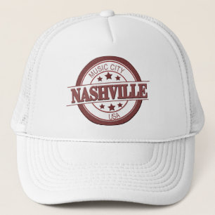 Casquette Nashville Music City USA Trucker Hat