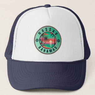 Casquette Nassau Bahamas Retro Voyage Souvenir 1950