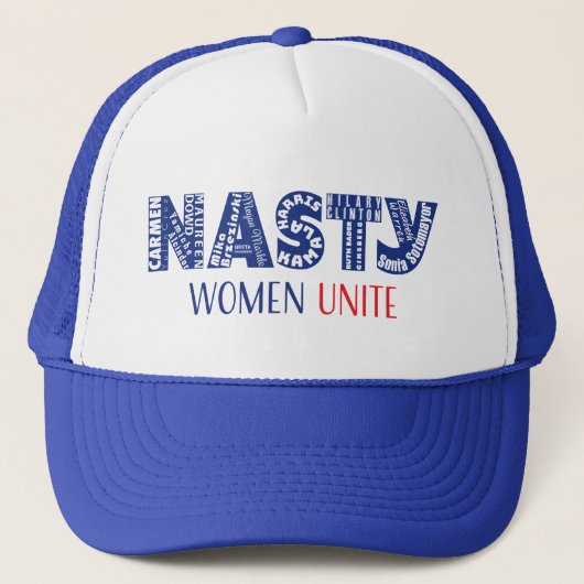 Casquette Nasty Women Unite Trucker Hat (Devant)