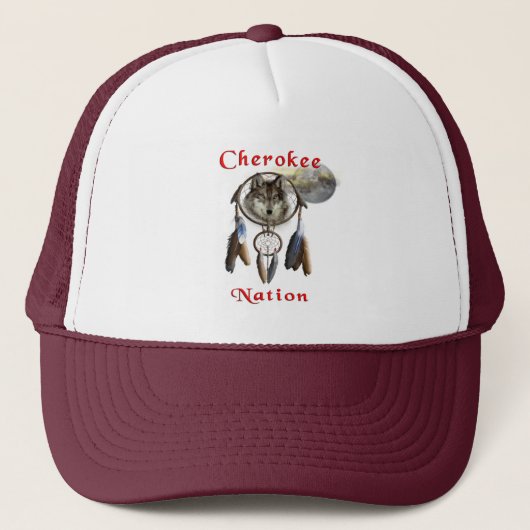 Casquette Nation Cherokee (Devant)