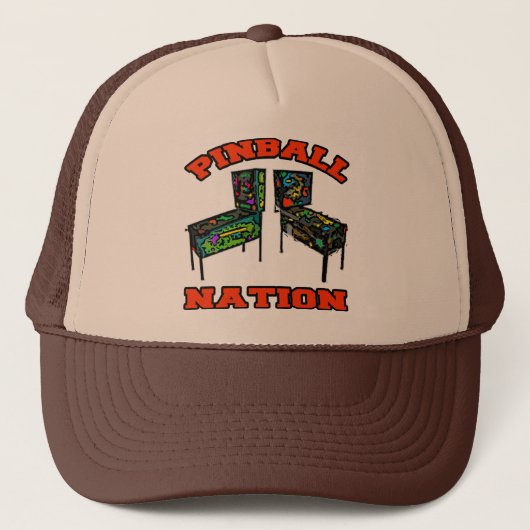 Casquette Nation de flipper (Devant)
