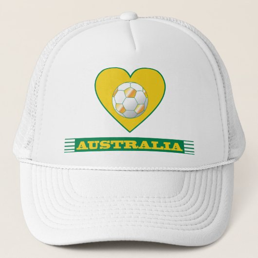 CASQUETTE NATIONAL TEAM AUSTRALIE 1 couleur (Devant)