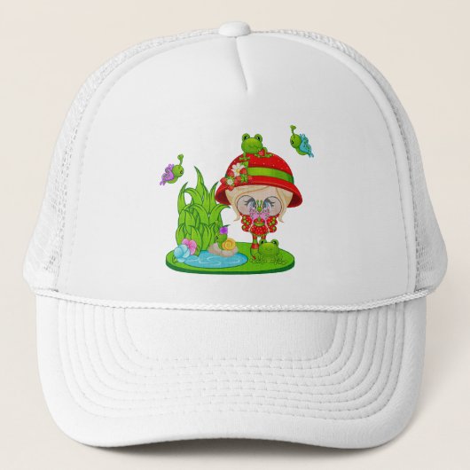 Casquette Nature Lover Frog Faune (Devant)