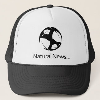 Casquette naturel noir de camionneur de nouvelles
