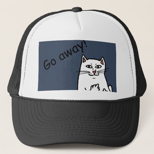 Casquette Naughty Cat (Devant)