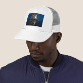 Casquette Navette Spatiale Bleue sur l'Aire de Lancement (En situation)