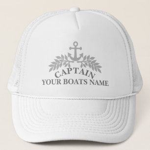 Casquette Navire d'ancrage des capitaines de yacht
