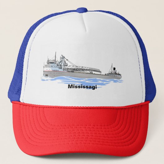 Casquette Navire Mississagi des Grands Lacs (Devant)