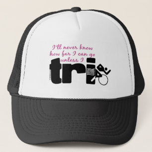 Casquette Ne connaissez jamais à moins que tri manuscrit d'
