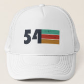 Casquette né en 1954 anniversaire vintage (Devant)