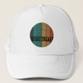 Casquette Né en 1970 anniversaire vintage (Devant)
