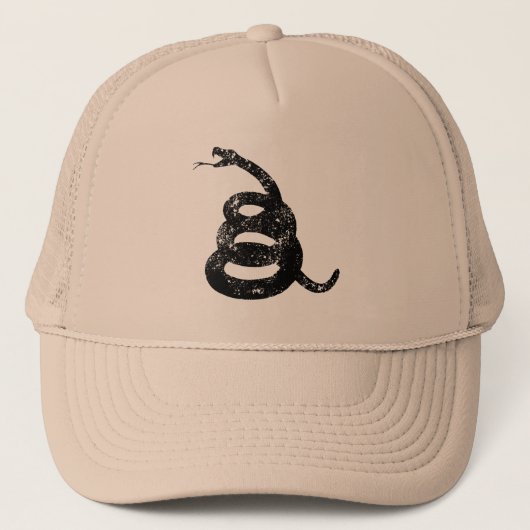 Casquette Ne marchez pas sur moi (Devant)