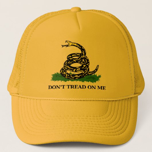 Casquette Ne marchez pas sur moi (Devant)
