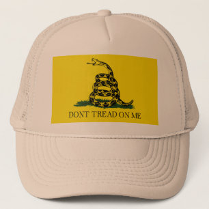Casquette NE MARCHEZ PAS SUR MOI, le drapeau de Gadsden