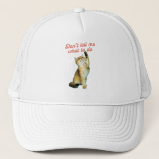 Casquette Ne me dites pas quoi faire des cadeaux Amoureux de