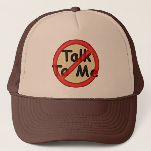 Casquette Ne me parlez pas