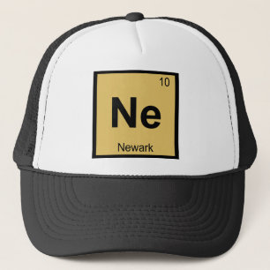 Casquette Ne - Newark New Jersey Chimie Tableau Périodique