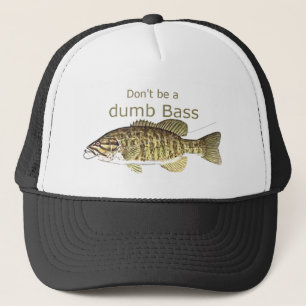 Casquette Ne pas être un idiot de basse Citation amusante po