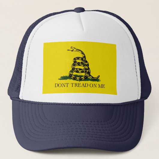 Casquette Ne pas taper sur le drapeau de Me Gadsden (Devant)
